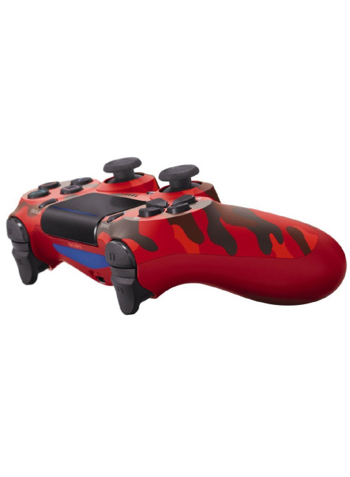 Джойстик беспроводной Sony DualShock 4 v2 Red Camouflage (Красный камуфляж) для PS4