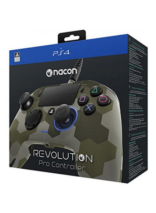 Джойстик Nacon Revolution Pro Controller Green Camo (Зеленый камуфляж) (PS4)
