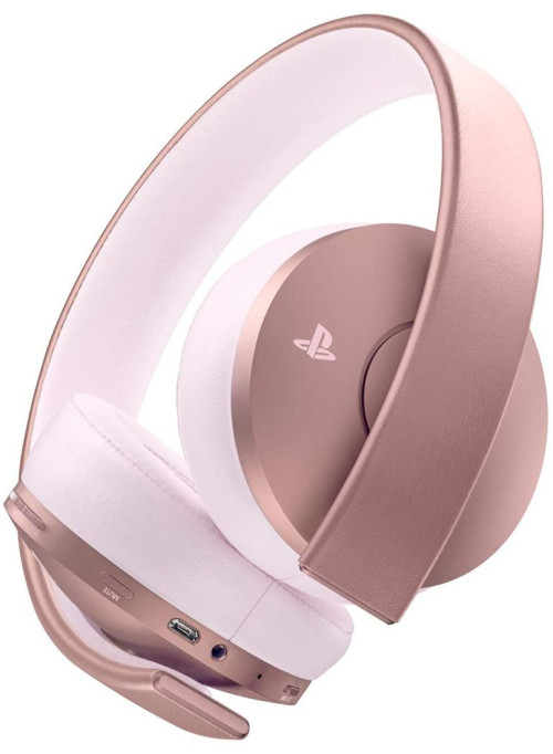 Гарнитура беспроводная Sony Gold Wireless Stereo Headset (Rose Gold) PS4/PS3/PS Vita (CUHYA-0080)