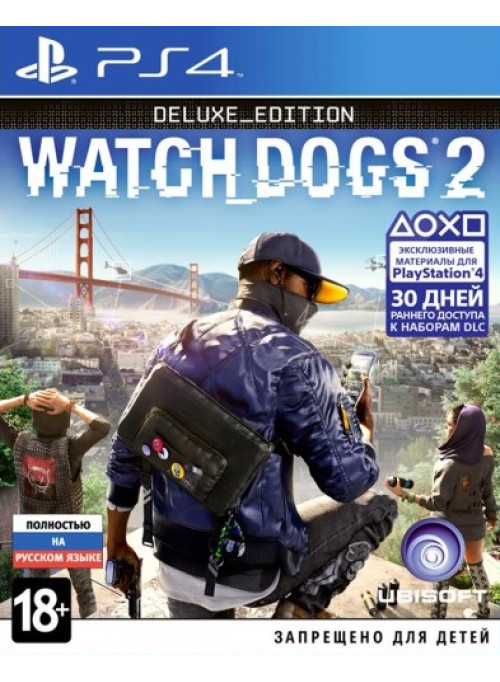 Watch Dogs 2 Deluxe Edition (PS4)