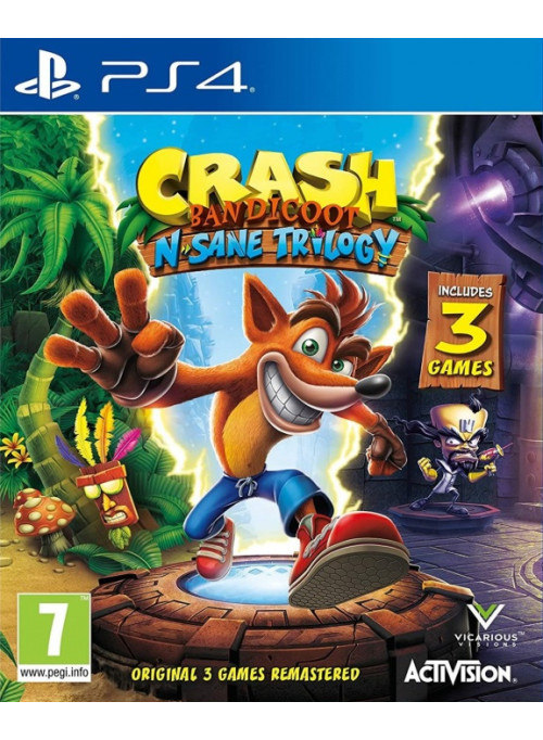 Crash Bandicoot N’sane Trilogy Английская версия (PS4)