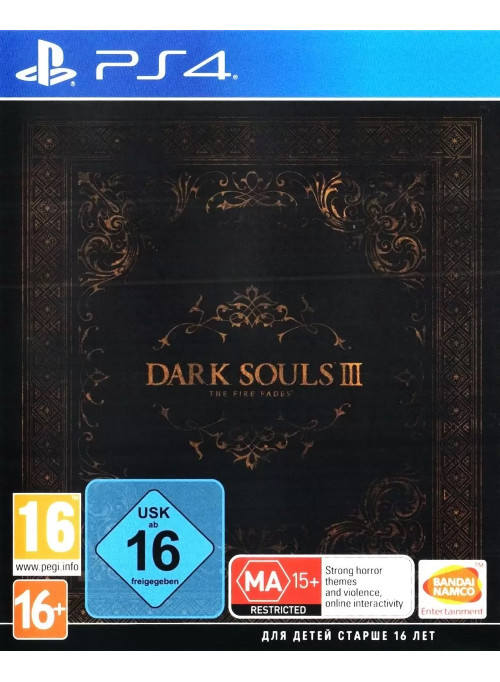 Dark Souls 3 The Fire Fades Edition Русские субтитры (PS4)