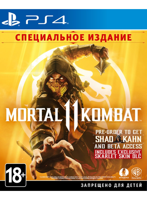 Mortal Kombat 11 (XI) Специальное Издание (PS4)