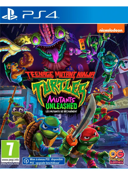 Teenage Mutant Ninja Turtles: Mutants Unleashed (PS4)