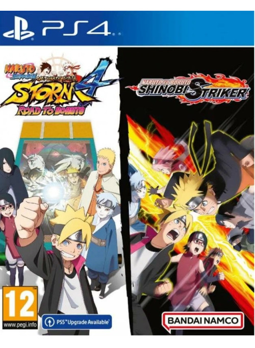 Naruto Shippuden: Ultimate Ninja Storm 4 + Naruto to Boruto: Shinobi Striker (PS4)