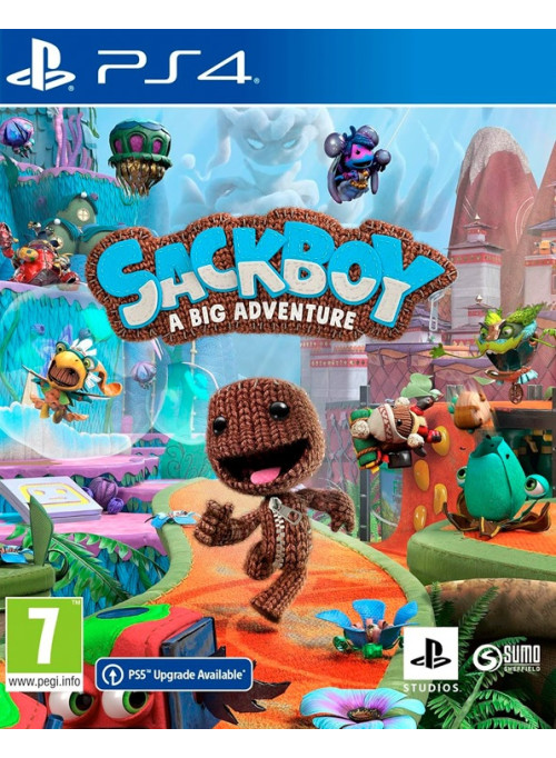 Сэкбой: Большое приключение (Sackboy A Big Adventure) (Английская версия) (PS4)