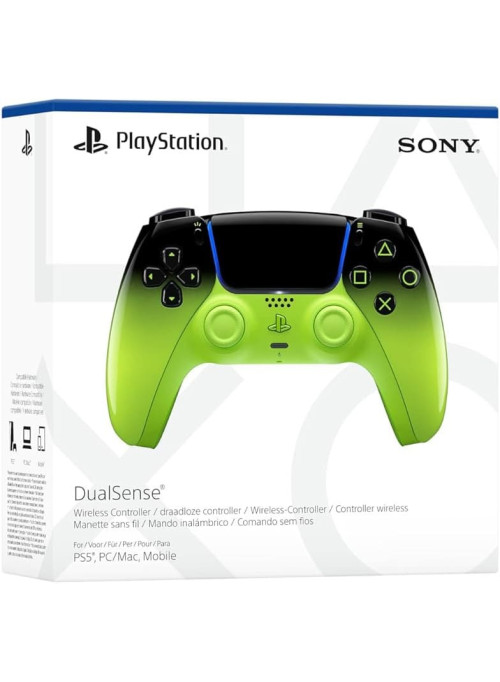 Геймпад беспроводной Sony DualSense Remix Green (зеленый ремикс) (PS5)