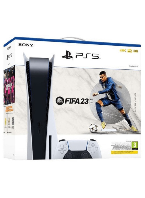 Игровая приставка Sony PlayStation 5 825GB (EU) (CFI-1116A) + Код на загрузку FIFA 23