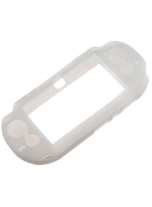 Силиконовый чехол для PS Vita 1000 белый (PS Vita)