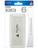 Кейс для 6 картриджей и карт памяти. Белый (PS Vita)