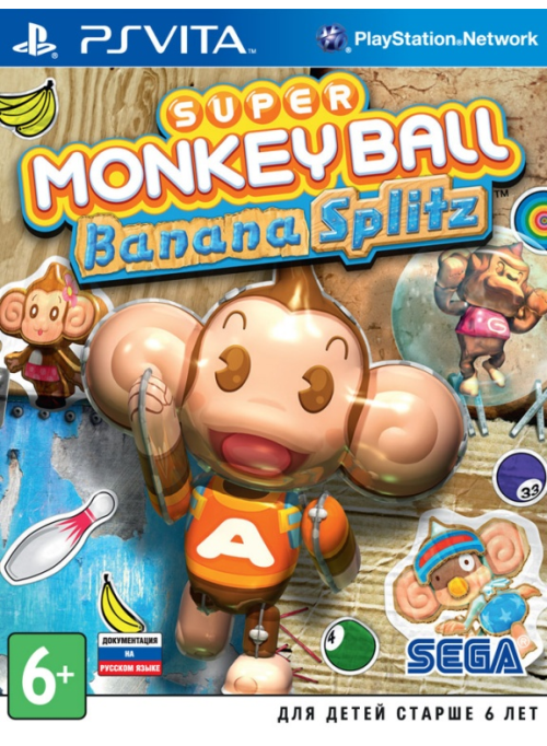 Super Monkey Ball: Banana Splitz (PS Vita)