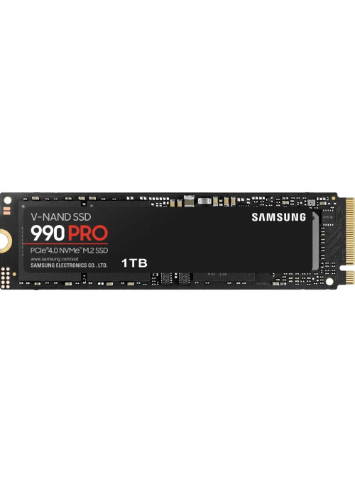 SSD накопитель Samsung 990 Pro 1TB NVMe, M.2 (MZ-V9P1T0BW)