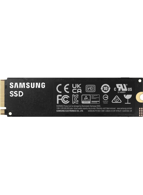 SSD накопитель Samsung 990 Pro 1TB NVMe, M.2 (MZ-V9P1T0BW)