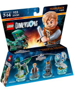 LEGO Dimensions Team Pack (71205) - Jurassic World (Velociraptor, Owen, ACU, Gyrosphere)