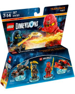 LEGO Dimensions Team Pack (71207) - Lego Ninjago: Masters of Spinjit (Boulder Bomber, Cole, Kai, Blade Bike)