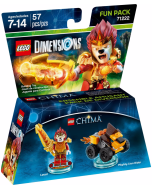 LEGO Dimensions Fun Pack (71222) - Chima (Laval, Mighty Lion Rider)