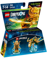 LEGO Dimensions Fun Pack (71239) - Lego Ninjago: Masters of Spinjitzu (Lloyd, Lloyd's Golden Dragon)