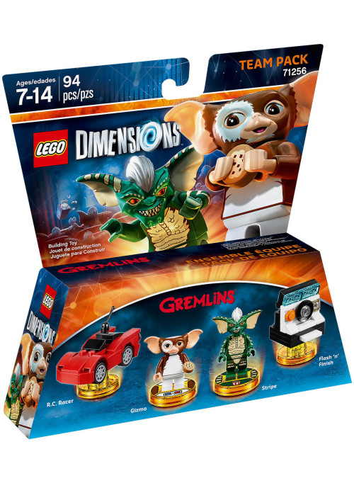 LEGO Dimensions Team Pack (71256) - Gremlins (R.C. Racer, Gizmo, Stripe, Flash 'n' Finish)