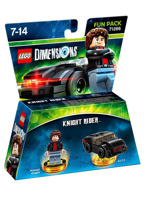 LEGO Dimensions Fun Pack (71286) - Knight Rider (Michael Knight, K.I.T.T.)