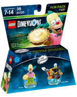 LEGO Dimensions Fun Pack (71227) - The Simpsons (Krusty, Clown Bike)