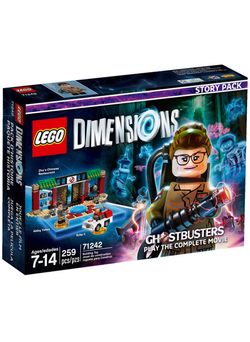 LEGO Dimensions Story Pack (71242) - Ghostbusters (Zhu’s Chinese Restaurant, Abby Yates, Ecto-1)