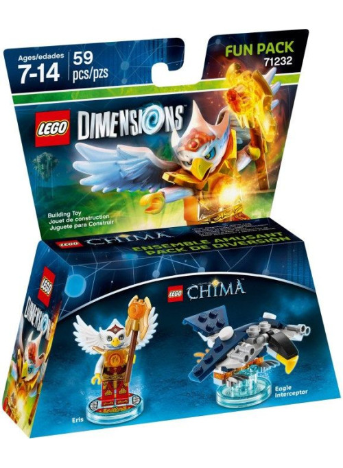 LEGO Dimensions Fun Pack (71232) - Lego Legend of Chima (Eris, Eagle Interceptor)