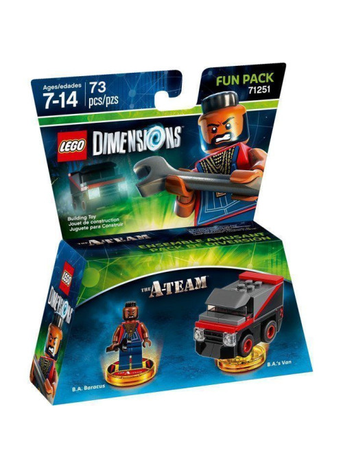 LEGO Dimensions Fun Pack (71251) - The A-Team (B.A. Baracus, B.A.'s Van)