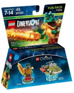 LEGO Dimensions Fun Pack (71223) - Lego Legend of Chima (Cragger, Swamp Skimmer)