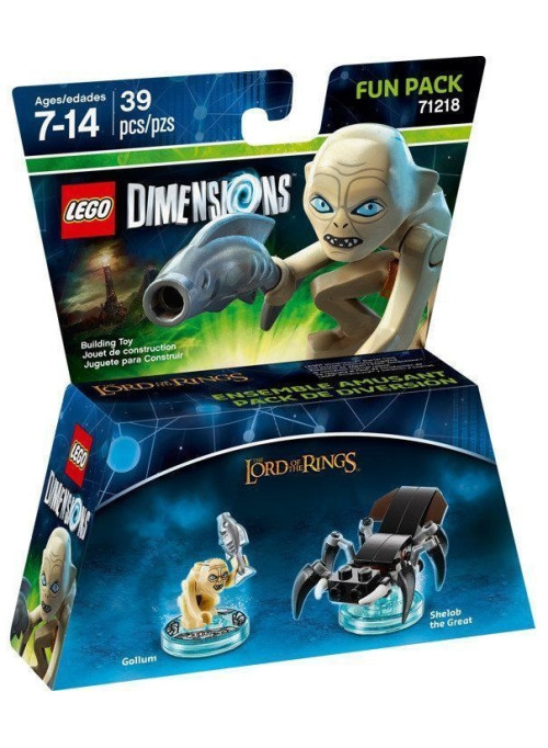 LEGO Dimensions Fun Pack (71218) - Lord of the Rings (Gollum, Shellob the Great)