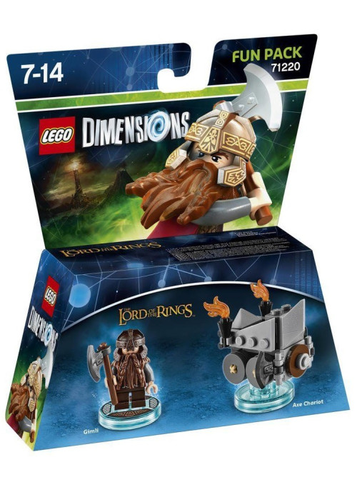 LEGO Dimensions Fun Pack (71220) - Lord of the Ring (Gimli, Axe Charlot)