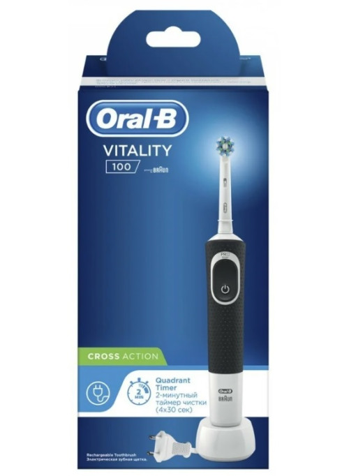 Электрическая зубная щетка Braun Oral-B Vitality D100.423.2K Frozen 2, голубой