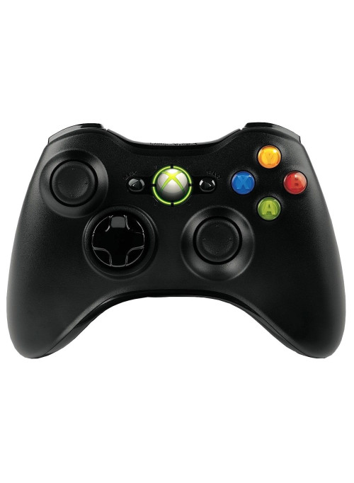 Геймпад Microsoft Controller Wireless Black (Xbox 360)