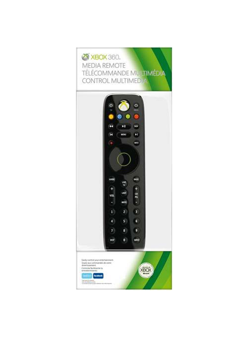  Пульт дистанционного управления Media Remote Black (Xbox 360)