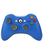 Геймпад беспроводной Controller Wireless Blue (Синий) для Xbox 360