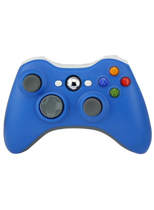 Геймпад беспроводной Controller Wireless Blue (Синий) для Xbox 360
