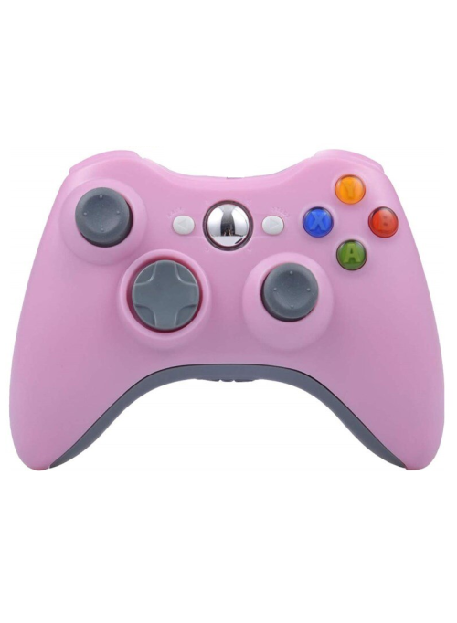 Геймпад беспроводной Controller Wireless Pink (Розовый) для Xbox 360