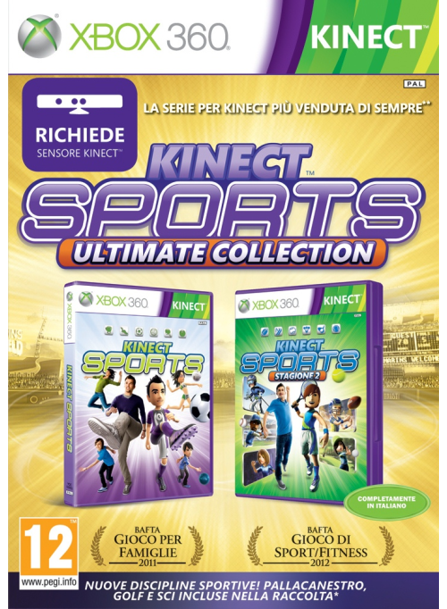 Kinect Sports Ultimate Collection (Сезон 1 + Сезон 2) (Xbox 360)