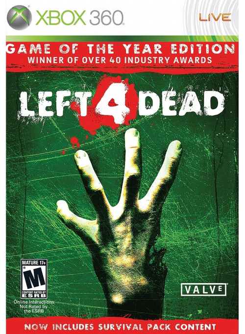 Left 4 Dead Издание Игра Года (Game of the Year Edition) (Xbox 360)