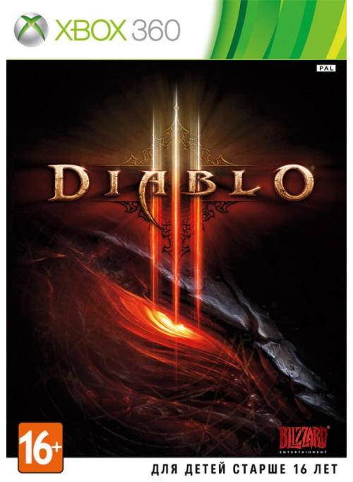 Diablo 3 (III) Английская версия (Xbox 360)