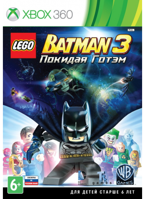 LEGO Batman 3: Beyond Gotham (Лего Бэтман 3: Покидая Готэм) (Xbox 360)