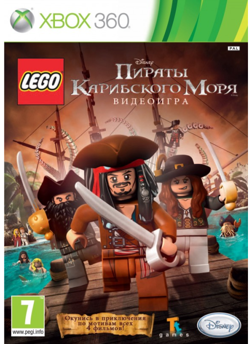 LEGO Пираты Карибского моря (Xbox 360)