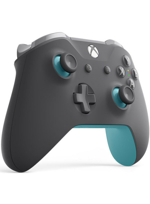 Геймпад беспроводной Microsoft Xbox One/Series X|S Wireless Controller Gray/Blue (серый/синий) (WL3-00106)