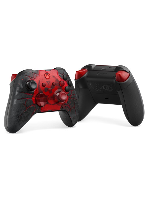 Геймпад беспроводной Microsoft Xbox One/Series X|S Wireless Controller Gears of War: E-Day Limited Edition (черный/красный)
